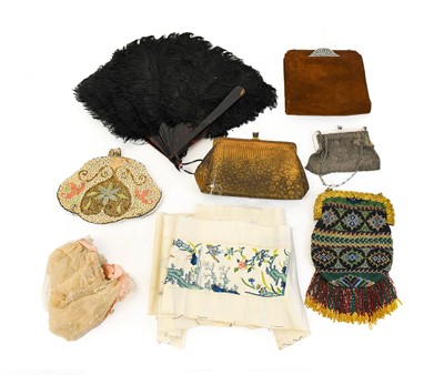 Lot 2230 - Three Early 20th Century Evening Bags and...
