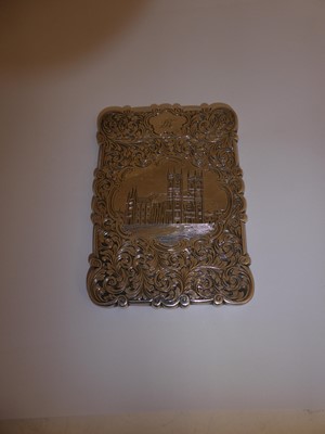 Lot 2071 - A Victorian Silver Card-Case