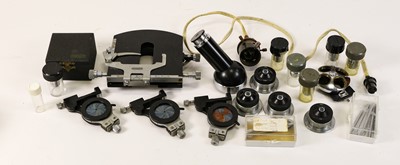 Lot 2179 - Meopta (Czechoslovakia) Various Microscope Parts