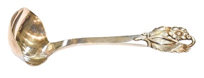 Lot 288 - A Scandinavian silver ladle