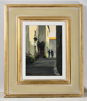 Lot 2088 - Jeremy Barlow (1945-2020) "Arles" Signed, oil...