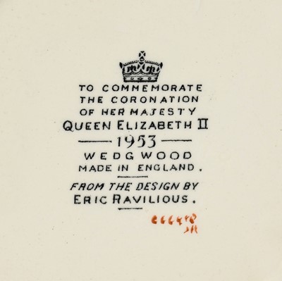 Lot 73 - A Wedgwood Queen Elizabeth II 1953 Coronation...