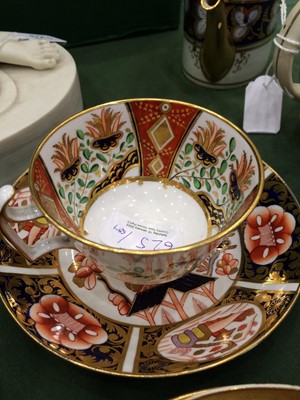 Lot 625 - A Spode Porcelain London Shape Teacup and...
