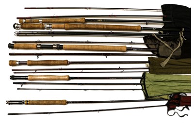 Lot 2018 - A Group of Six Fly Rods