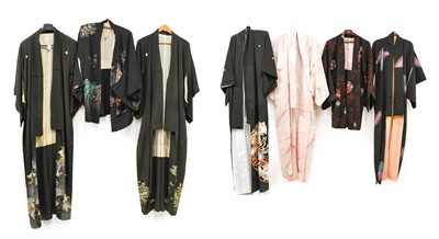 Lot 2181 - 20th Century Japanese Kimonos, comprising a...