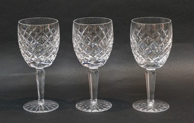 Lot 344 - A set of eight Waterford crystal wines (one tray)