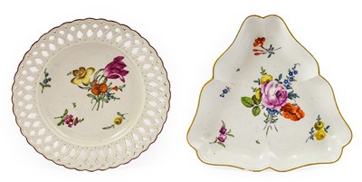 Lot 652 - A Ludwigsburg Porcelain Plate, circa 1755,...
