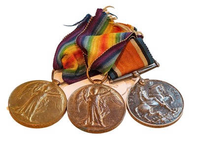 Lot 225 - A First World War British War medal and...