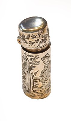 Lot 272 - A Victorian Silver Scent Bottle, by Sampson...