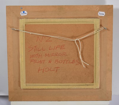 Lot 2121 - John Holt (b.1949) "Still Life with Mirror,...