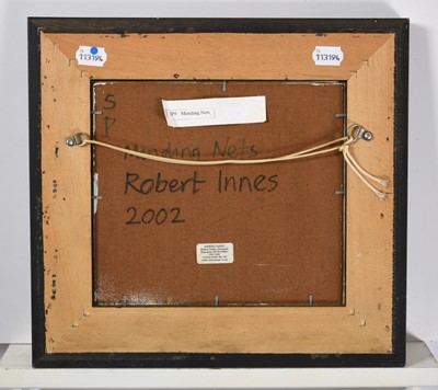 Lot 2017 - Robert Innes (b.1964) "Mending Nets"...