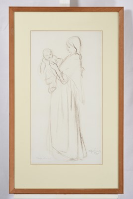 Lot 2073 - Philip Naviasky (1894–1983) Mother and Child...