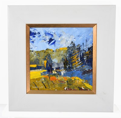 Lot 2059 - Richard Clare (Contemporary) "Cottage, Lake...