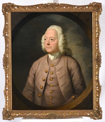 Lot 1056 - Attributed to Robert Edge Pine (1727-1788)...