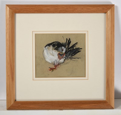 Lot 2013 - Selina Thorp (b.1968) 'Puffin, Isle of Lunger'...