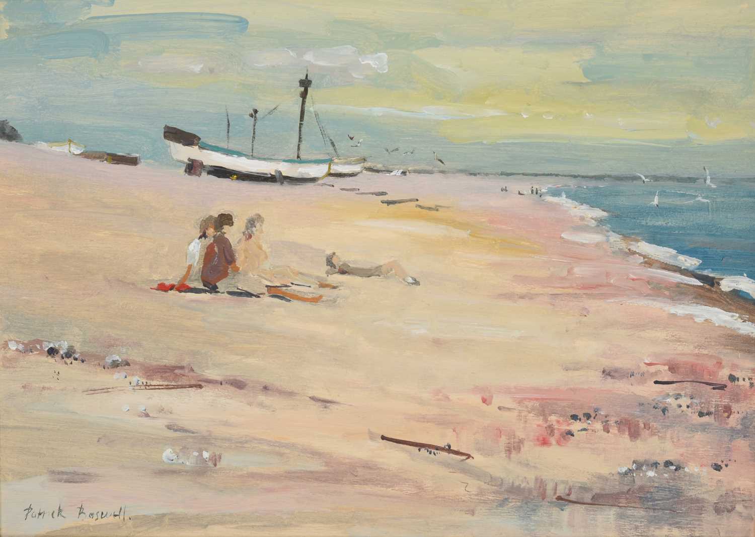 Lot 2018 - Patrick Boswell (Contemporary) "Dulwich Beach"...