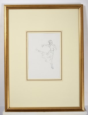 Lot 2072 - Sydney Harpley RA (1927-1992) "Dancer" Pencil,...