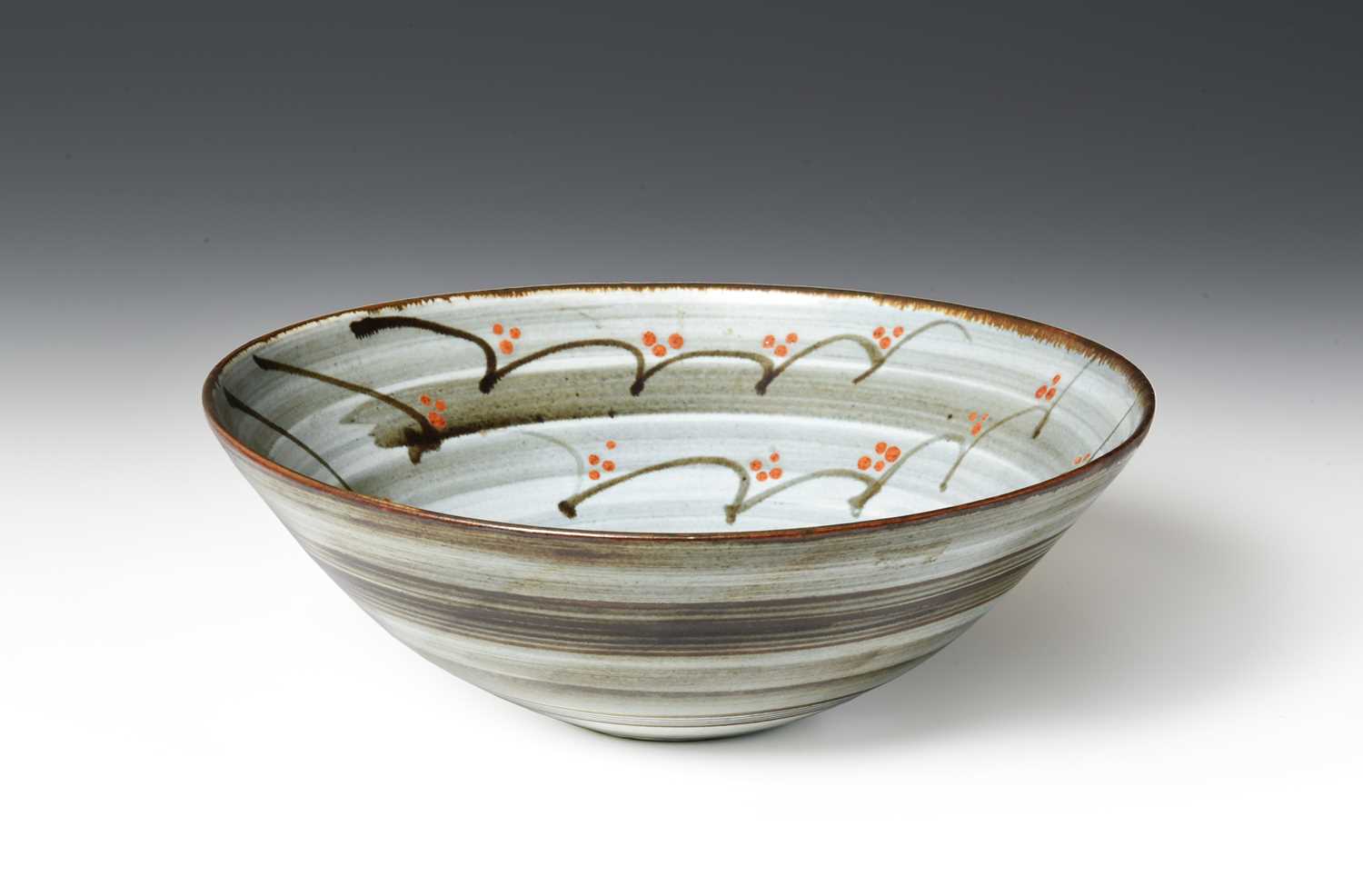 Lot 2009 - David Leach (1911-2005) Bowl Porcelain with...