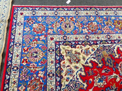 Lot 1181 - Isfahan Carpet Central Iran, Circa 1920 The...