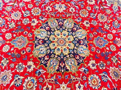 Lot 1181 - Isfahan Carpet Central Iran, Circa 1920 The...