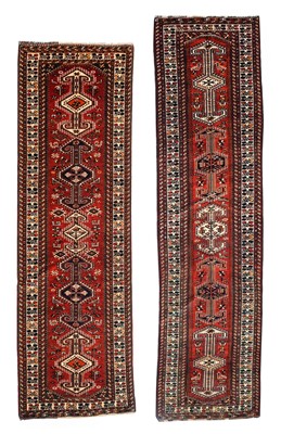 Lot 1186 - "Pair" of North West Persian Runners, 20th...