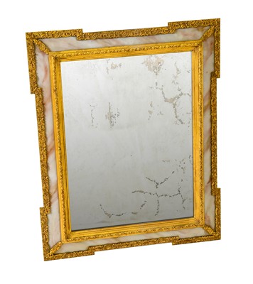 Lot 1330 - An Early 20th Century Gilt and Gesso Mirror,...