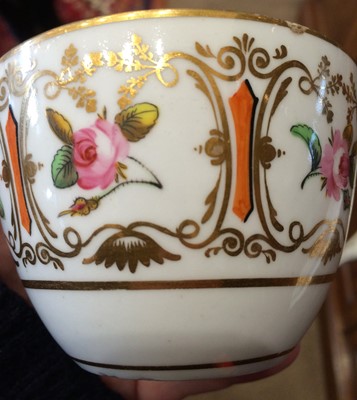 Lot 617 - A Herculaneum Porcelain Teacup, Saucer and...