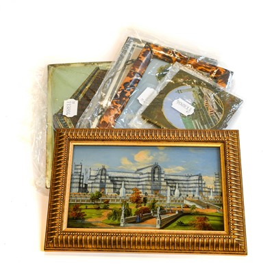 Lot 270 - Four Various Views of The Crystal Palace and...