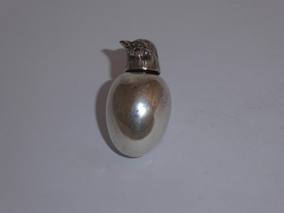 Lot 2056 - A Victorian Silver Novelty Scent-Bottle
