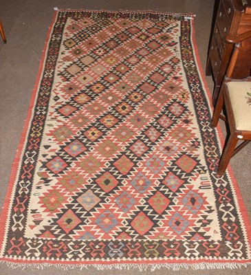 Lot 1222 - A Kilim, probably South-West Iran, dated 1949,...