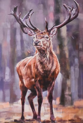 Lot 1019 - Debbie Boon (Contemporary) "Standing Tall"...