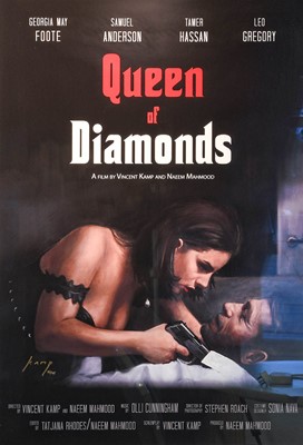 Lot 1003 - Vincent Kamp (Contemporary) "Queen of Diamonds"...