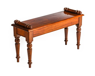 Lot 1297 - A Victorian-Style Mahogany Window Seat, modern,...