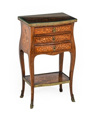 Lot 1345 - A Late 19th Century Louis XV Style Rosewood,...