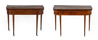 Lot 1265 - A George III Mahogany, Boxwood-Strung and...