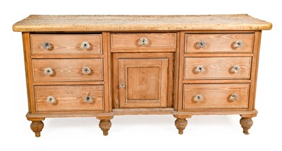 Lot 1364 - A Victorian Pine Sideboard, circa 1860, the...