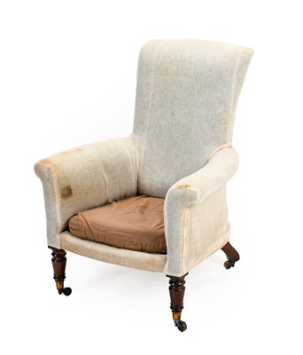 Lot 1309 - ^ A Victorian Upholstered Armchair, 3rd...