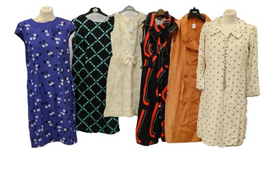 Lot 2077 - Circa 1950/60s Ladies' Dresses, comprising a...