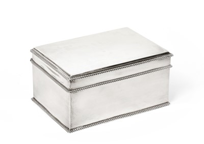 Lot 2171 - A Dutch Silver Biscuit-Box