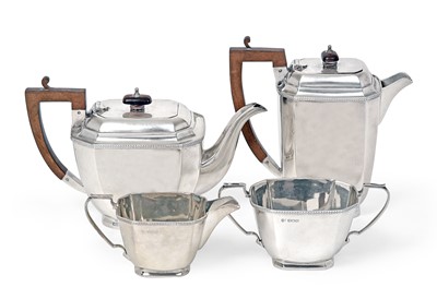 Lot 2151 - A Four-Piece George V Silver Tea-Service