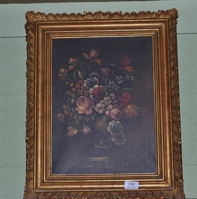 Lot 399 - Late 19th/early 20th century, A pair of still lifes, oil on canvas (2)