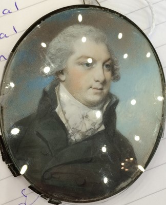 Lot 1027 - Circle of George Engleheart (1750-1829):...