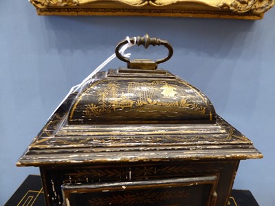 Lot 168 - An 18th Century Style Chinoiserie Table...