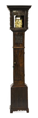 Lot 1103 - An Oak Cased Lantern Clock, the 17th century...