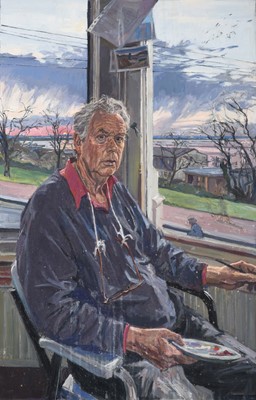 Lot 1138 - John Wonnacott CBE (b.1940) Self-portrait...