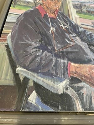 Lot 1138 - John Wonnacott CBE (b.1940) Self-portrait...