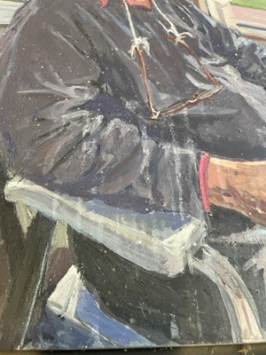 Lot 1138 - John Wonnacott CBE (b.1940) Self-portrait...