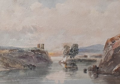 Lot 1182 - Peter De Wint 1784-1849 "On the River Fowey"...