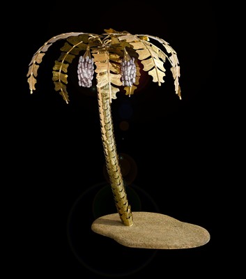 Lot 238 - A Hollywood Regency Style Date Palm Tree Floor...