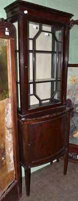 Lot 431 - Edwardian mahogany display cabinet